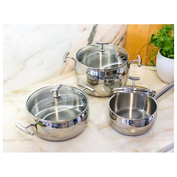  Silampos Casserole 28 cm - Stainless Steel 
