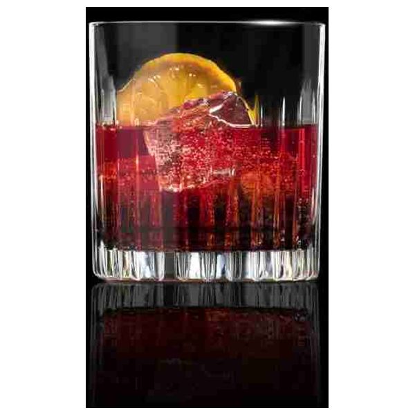  سيت قدح زجاجي آر سي آر كريستالز - 6 قطع - شفاف 