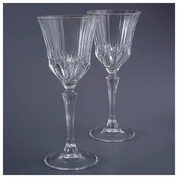 RCR Crystal Glass Set - 6 Pieces - Transparent