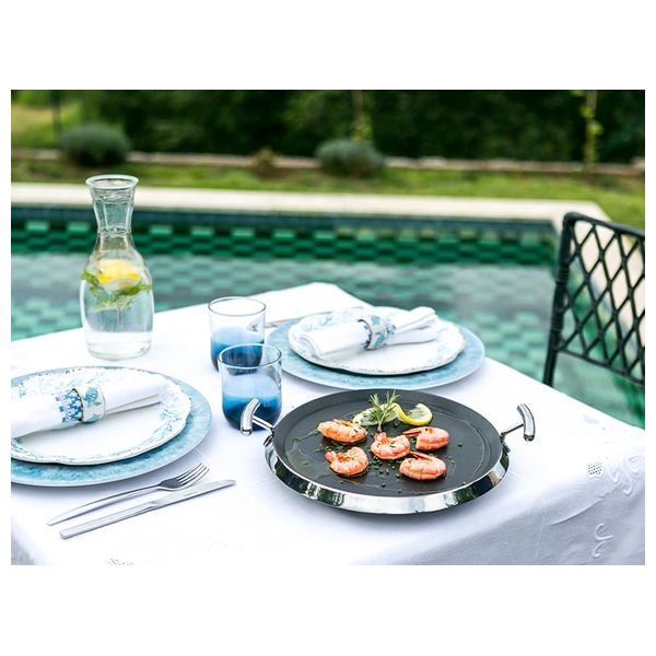  مقلاة مسطحة سيلامبوس - ستانلس ستيل 