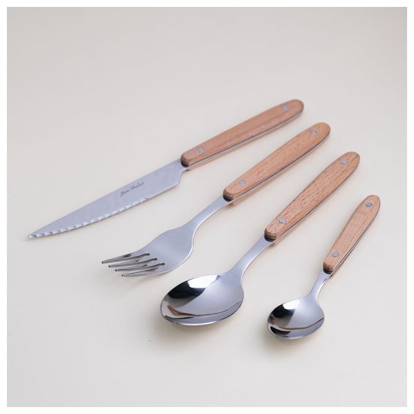  Jean Dubost Cutlery Set - Wood 