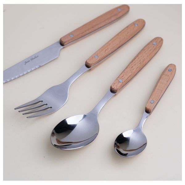  Jean Dubost Cutlery Set - Wood 