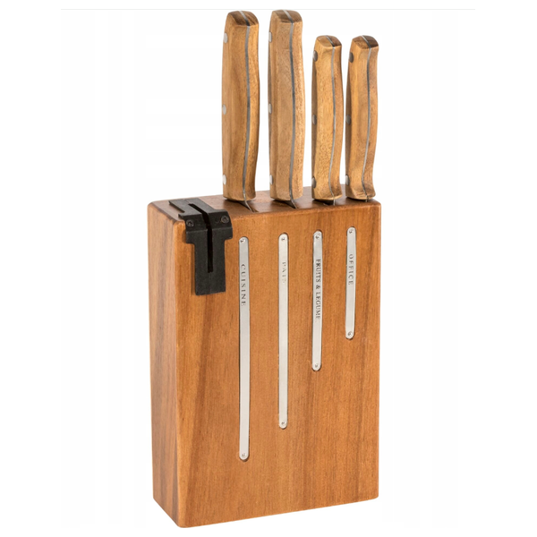 مجموعة سكاكين المطبخ جون دوبوست - خشبي 