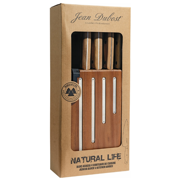  مجموعة سكاكين المطبخ جون دوبوست - خشبي 