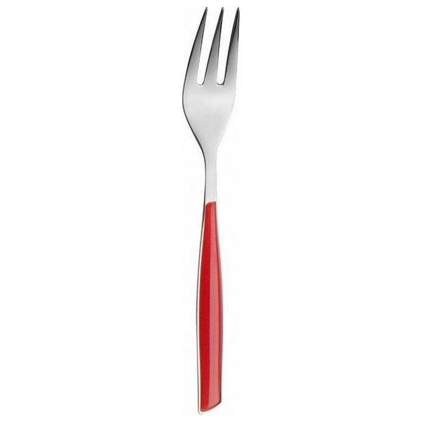  Casa Bugatti GL3U-02117 - Glamour Cake Fork Set - Red 