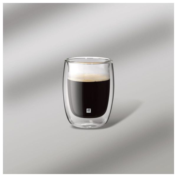  طقم كوب قهوة مزدوج الجدار زويلينغ - 1003085 - قطعتين 