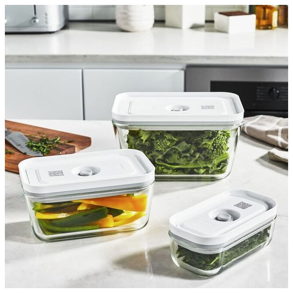  مجموعة حافظات الطعام زجاجية زويلينغ - 3 قطع 