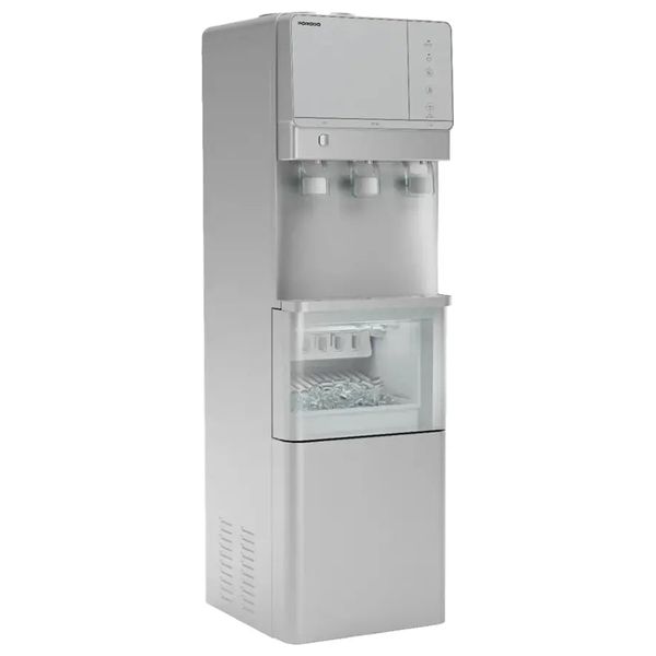  Porodo Lifestyle Water Dispenser LFST085 - Built-in Ice Maker - Stainless Steel - Child Safety Lock 