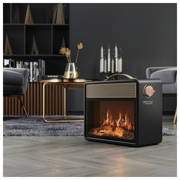 مدفأة  فاير بليسة موديكس - 1800W - ذهبي