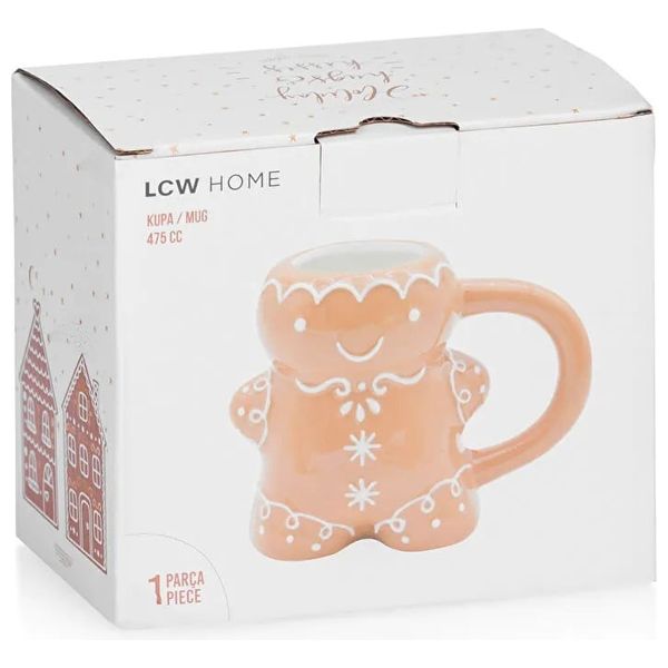  LC Waikiki Cookie Man Figured Mug - Light Brown 