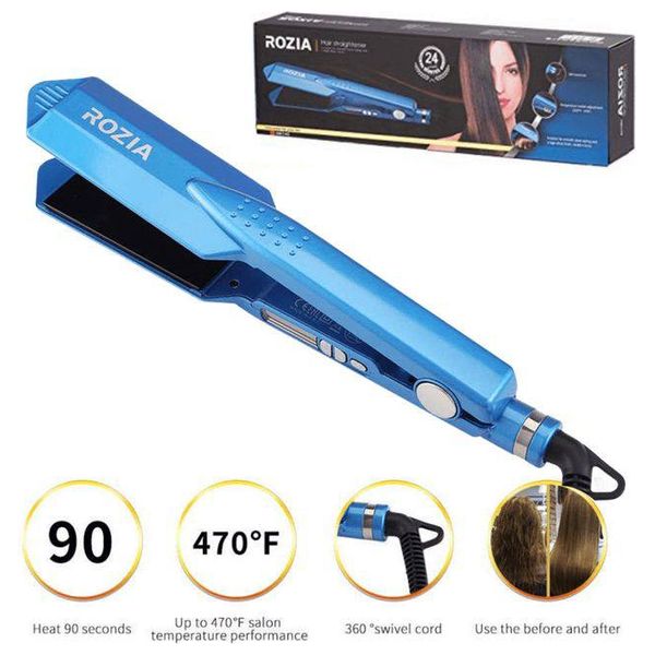  Rohzzi Pro Rozia Ceramic Hair Straightener - Ionic Plates 