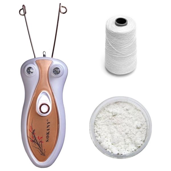  Sokany sk-1902 - Facial Hair Removal Device - Gold 