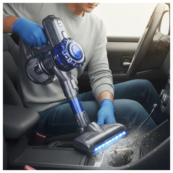  مكنسة ريجنسي لايت برو كلينر - نظام تنظيف 3 في 1 - تصميم لاسلكي ببطارية 2200 مللي أمبير - أسود 