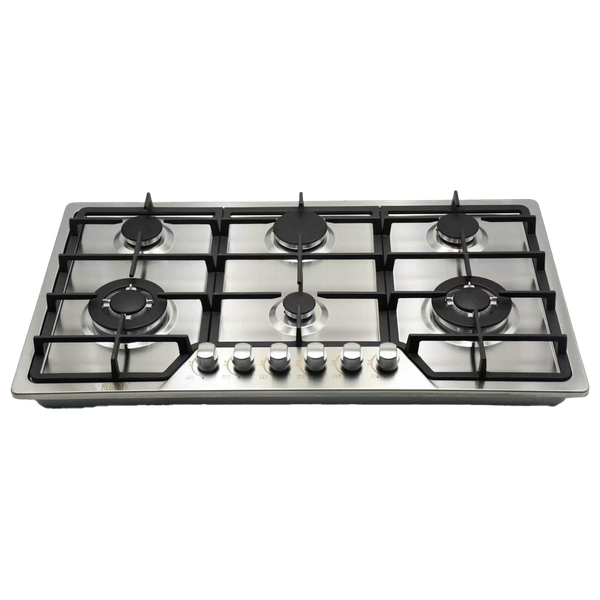 Regency 9018 - Built-In Gas Cookers - 90cm - 6 Burner - Stainless Steel