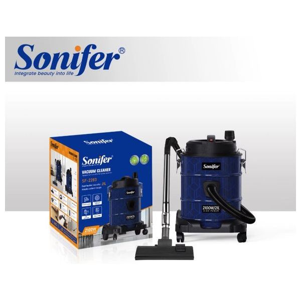  Sonifer SF-2283 - Wet & Dry Vacuum Cleaner - 2100W - 21L - Blue 