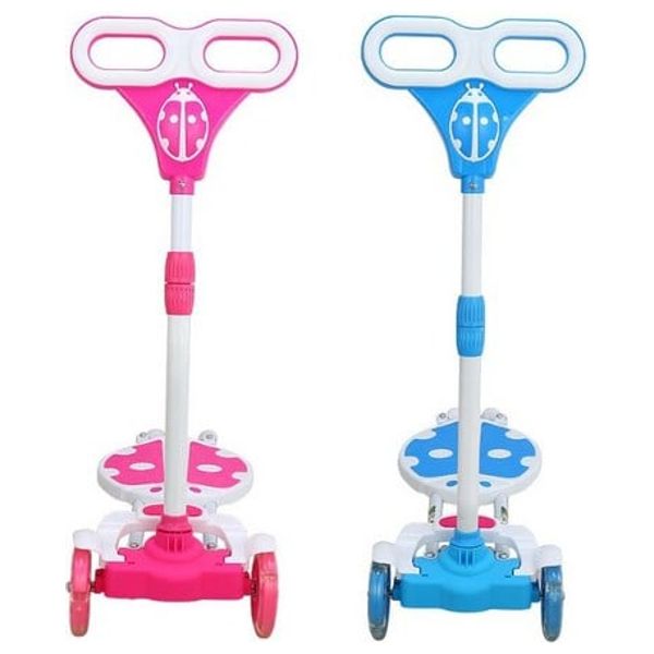  Butterfly-themed 4-wheel Scooter For Children - Amour 