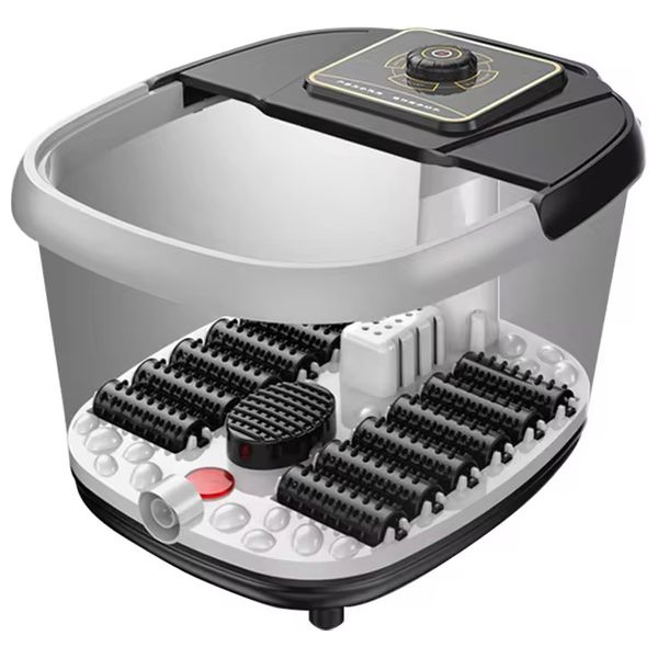  انزو جهاز جاكوزي مساج وتنظيف القدمين - EN-1001 - سلفر 