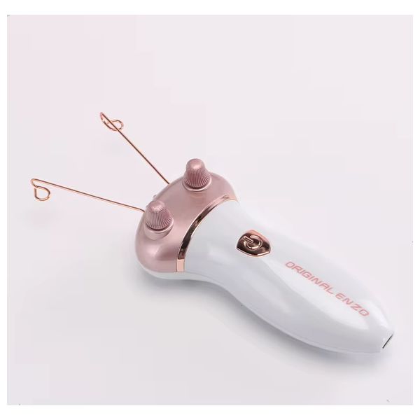  انزو جهاز كهربائي لإزالة شعر الوجه - EN-6085 - ابيض سحابي 