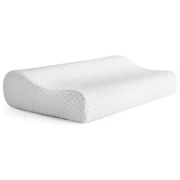  كيس وسادة طبية لدعم الرقبة من رغوة الذاكرة - vp1003 - أبيض 