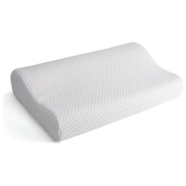  كيس وسادة طبية لدعم الرقبة من رغوة الذاكرة - vp1003 - أبيض 