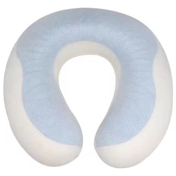  كيس فيسكو يو ترافل وسادة الرقبة الطبية للسفر - أزرق سماوي 