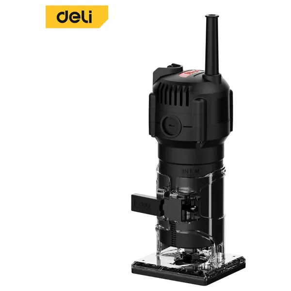  Deli DE-XB550-1E - Electric Laminate Trimmer for Woodworking - 550W - Black 