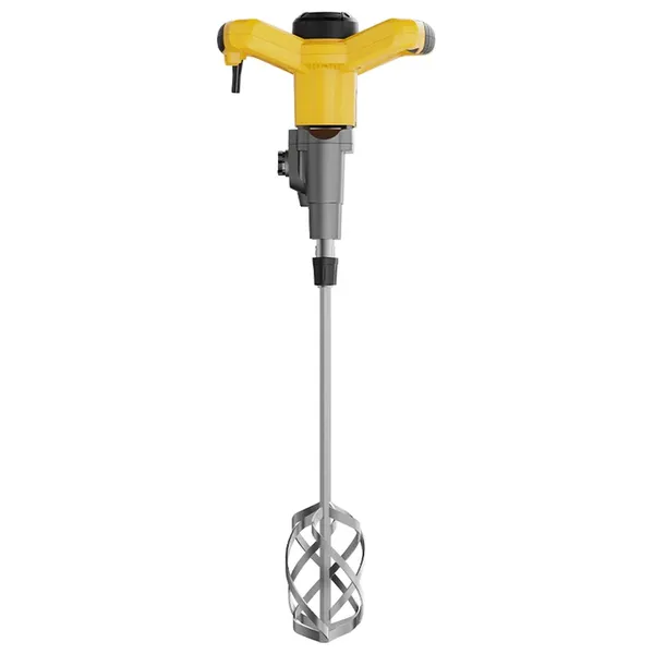 Deli Tools DC177 - Electric Dual Paddle Mixer for Cement and Paint - 1800W - Yellow 