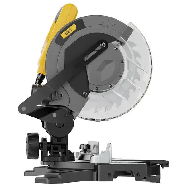  Deli Tools DC573 - Electric Miter Saw - 210mm - 1400W - Yellow 