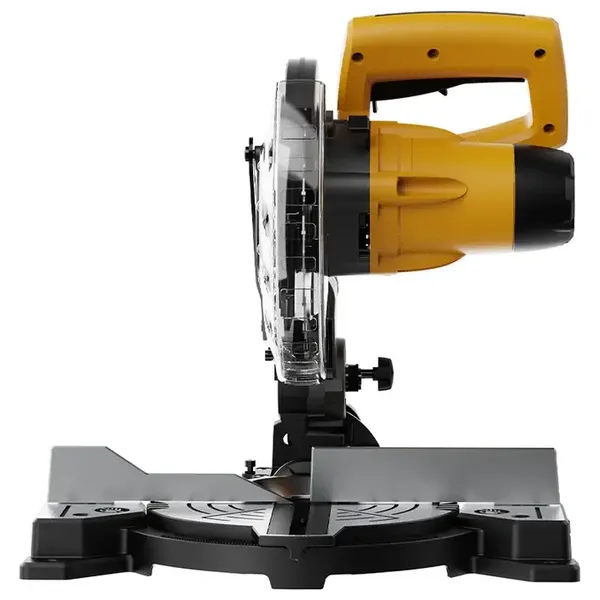 Deli Tools DC573 - Electric Miter Saw - 210mm - 1400W - Yellow 