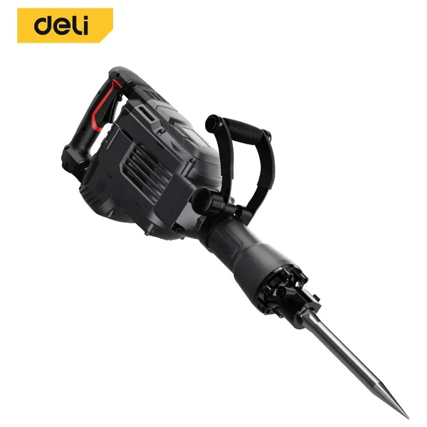  Deli Tools DE-DG15-2E - Electric Demolition Hammer - 1800W, 65J - Black 