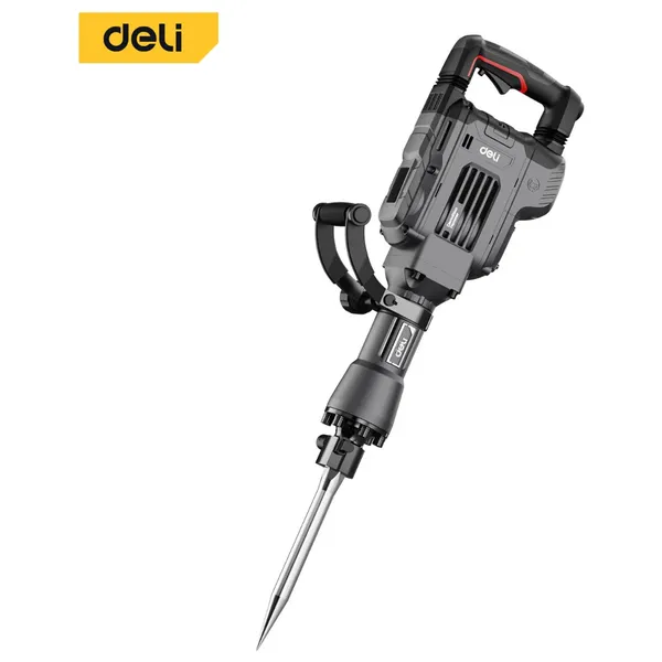  Deli Tools DE-DG15-2E - Electric Demolition Hammer - 1800W, 65J - Black 