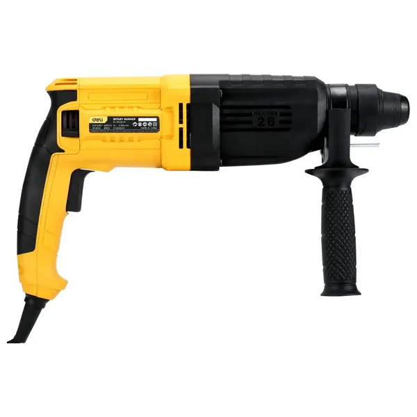  Deli Tools DL-DC26-E1 - Electric Rotary Hammer Drill - 800W - Yellow 