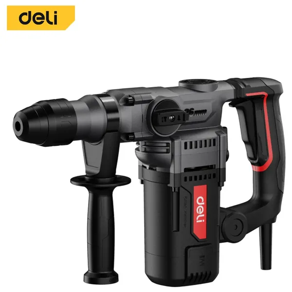  Deli Tools DC26-3E - Rotary Hammer Drill - 1100W - Black 