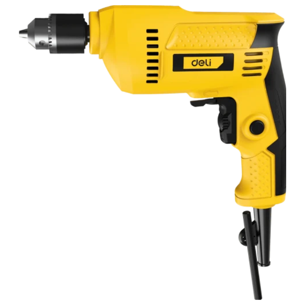  Deli Tools DC181 - Electric Hammer Drill - 550W - Yellow 