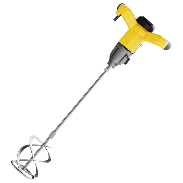  Deli Tools EDC176 - Electric Paint and Cement Mixer - 1400W - Yellow 