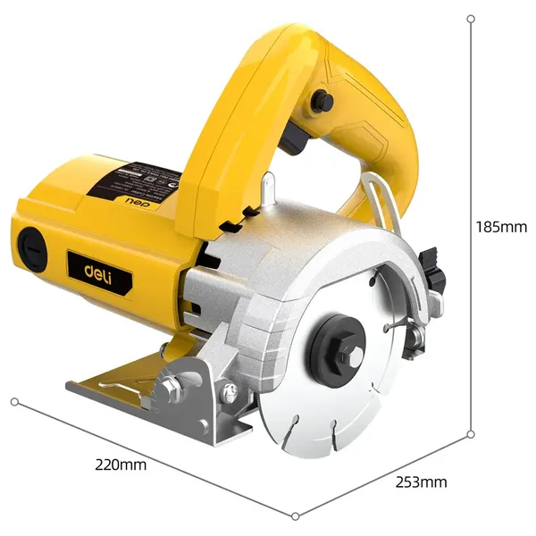  Deli Tools DL-YS110-E1 - Electric Marble Cutter - 1250W - Yellow 