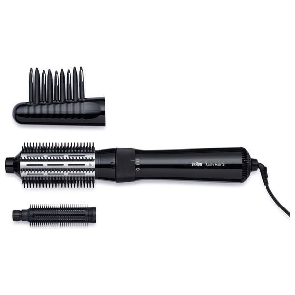 Braun AS330 Satin Hair 3 - Hair Brush - Black