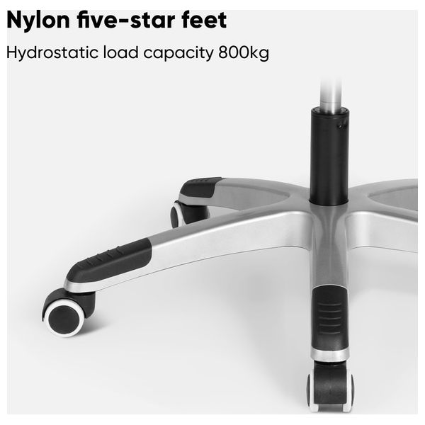  كرسي مكتب مريح بمسند ظهر قابل للإمالة من ديلي - E4524 - اسفنج عالي الكثافة - مساند ذراع وجلد 