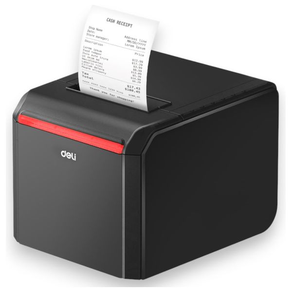 طابعة فواتير حرارية ديلي - ES302 - يو اس بي - بدقة 600x600 dpi - اسود