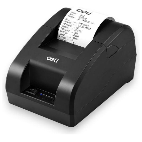  Deli ES420 Thermal Receipt Printer - USB - 203 dpi - Black 