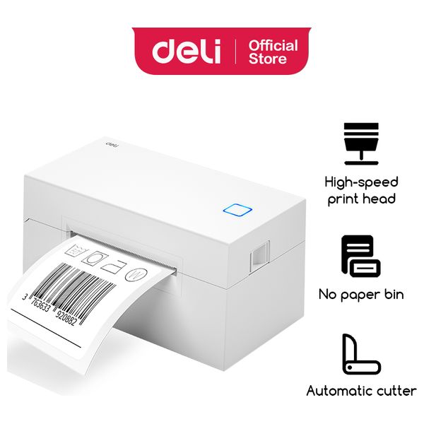  طابعة ديلي E760DW - حرارية - ملصقات - طباعة فقط - واي فاي - ابيض 