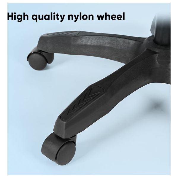 Deli E4949 - Ergonomic Office Chair with Full Backrest and Enhanced Support – Safe Nylon Casters