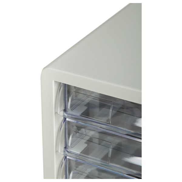  Deli E9775 File Cabinet – 5-Drawer Office Storage Grey - SKU E9775 