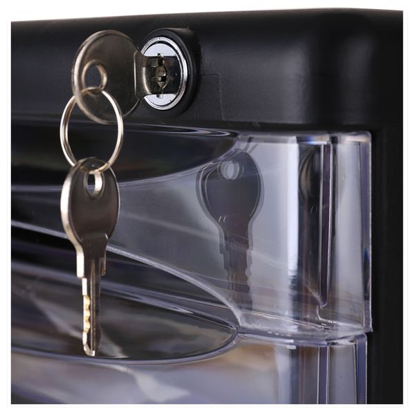  Deli 9794 File Cabinet 4-Drawer - Black 