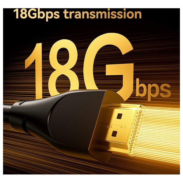  Deli - HDMI to HDMI Cable - 3m - Black 