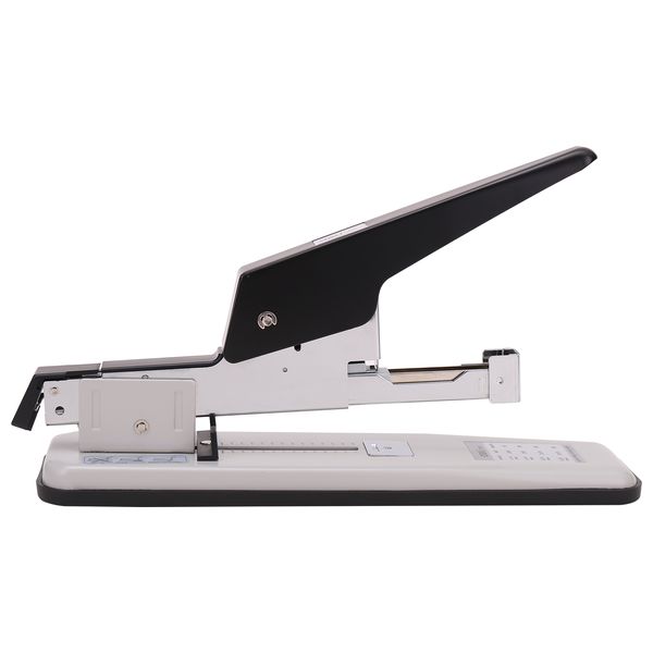  دباسة يدوية من ديلي - E0390 - مانعة للانزلاق - بسعة 80 ورقة - ابيض 