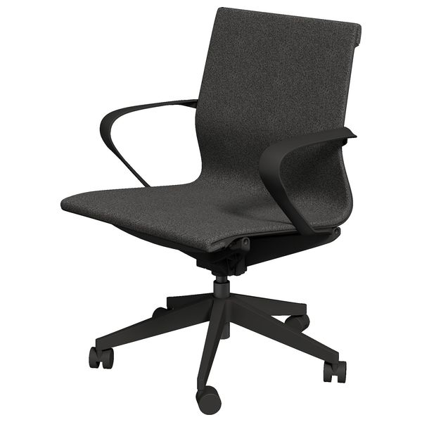  كرسي مكتب عصري بإطار ومرتكزات نايلون من ديلي - CSSD01 - قاعدة قابلة للإمالة 