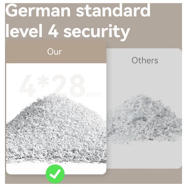  Deli  ET002 - Paper Shredder - 3.5 L - Black 