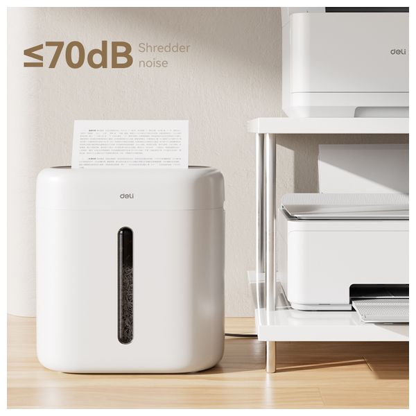  Deli ET001 - Paper Shredder - 15 L - Black 