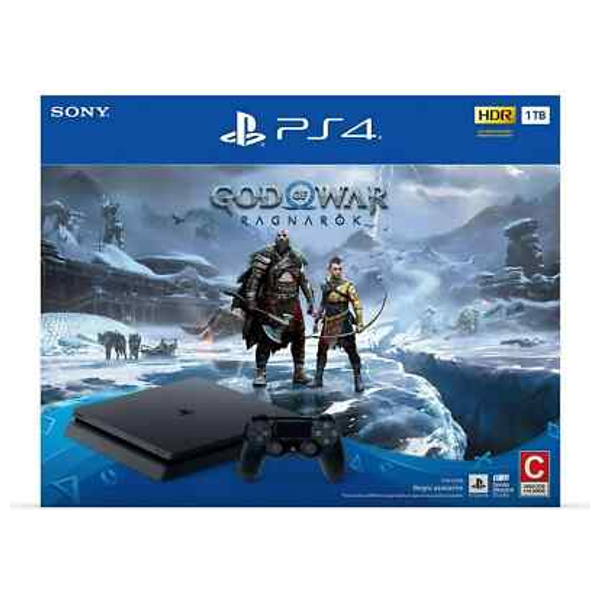  Sony PlayStation 4 Slim 1TB Console - American - Black 
